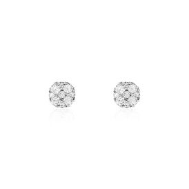 Damen Ohrstecker Roségold 375 Zirkonia Bina - Ohrstecker Damen | OROVIVO