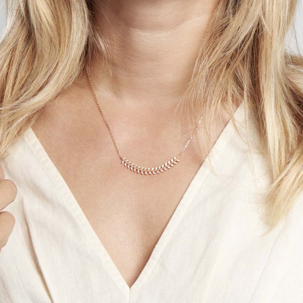 Collier Fabrizia Plaque Or Jaune - Spannringe Damen | OROVIVO