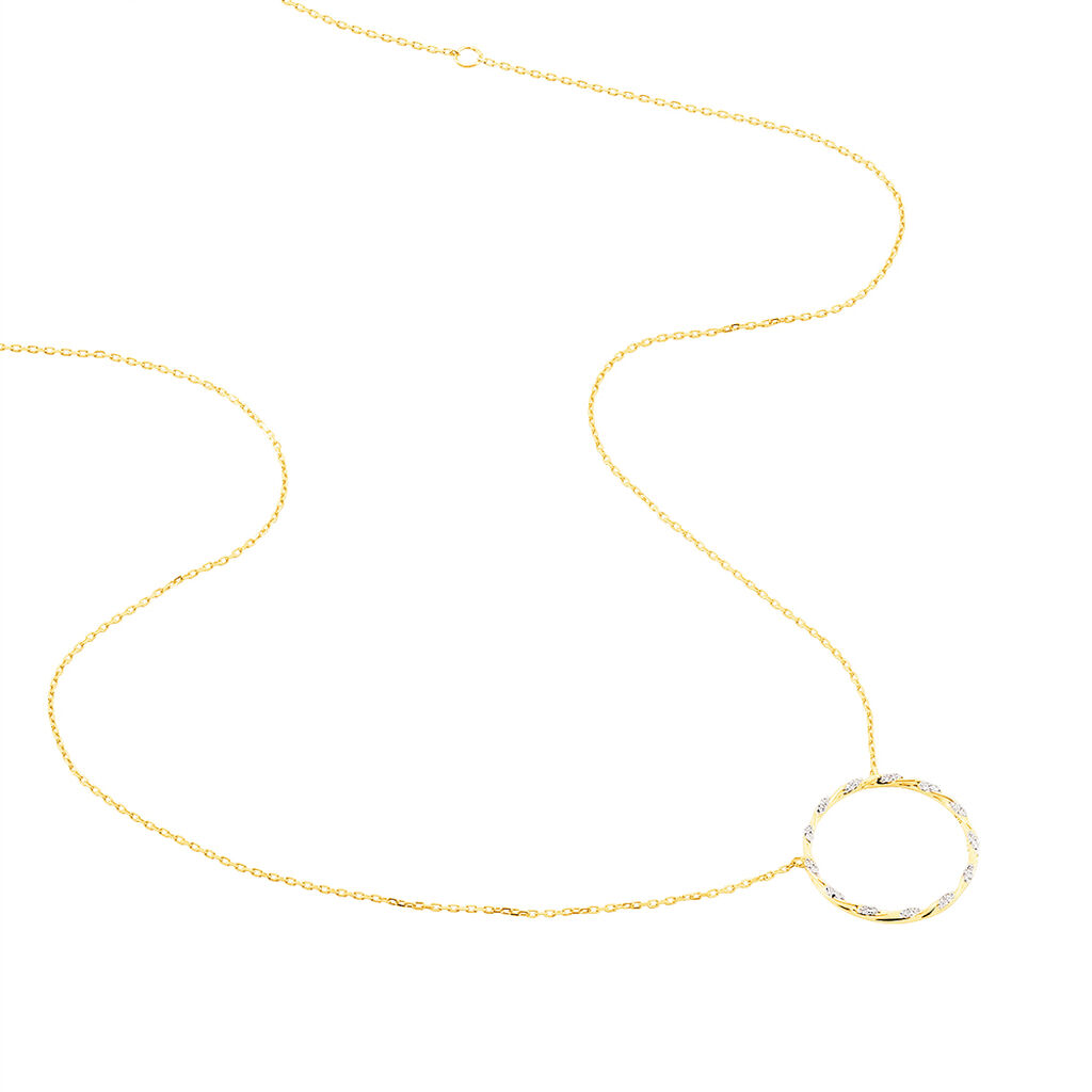 Collier Kelly Or Jaune Diamant - Spannringe Damen | OROVIVO