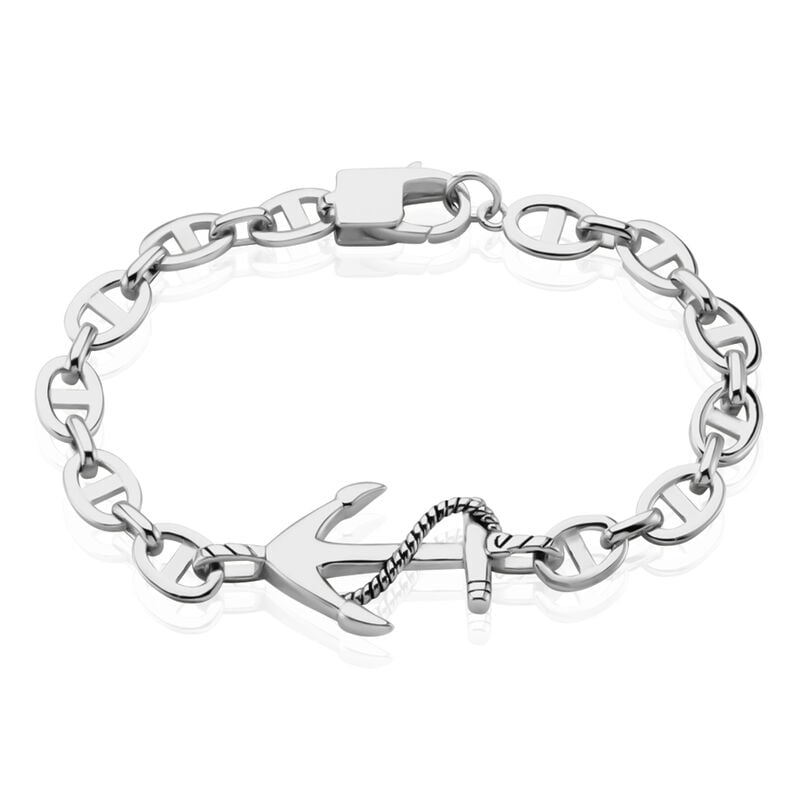 Bracelet Maximo Argent Weiss - Spannringe Herren | OROVIVO