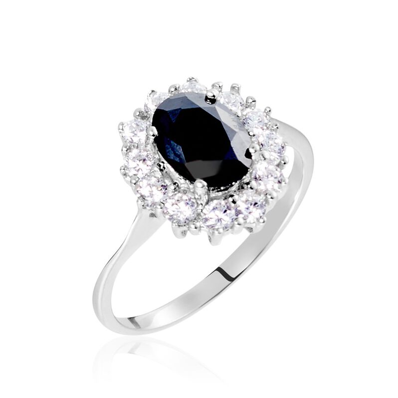 Anello Silver Elegance Argento Rodiato Cubic Zirconia - Spannringe Damen | OROVIVO