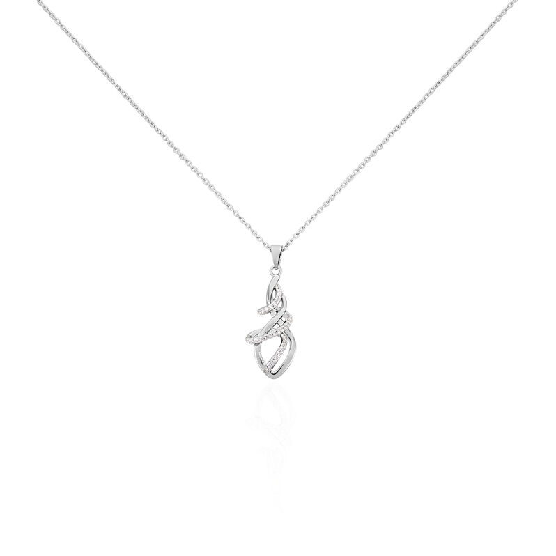 Damen Halskette Silber 925 Zirkonia Emma - Halsketten Damen | OROVIVO