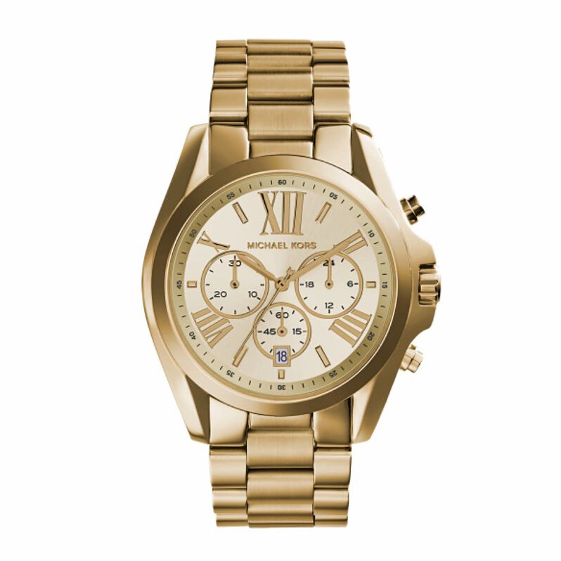 Montre Michael Kors Bradshaw Dore Champagne - Spannringe Damen | OROVIVO