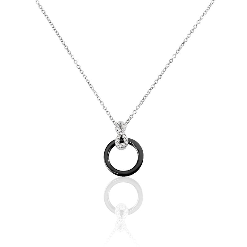 Collier Katibaae Argent Blanc Oxyde De Zirconium - Spannringe Damen | OROVIVO