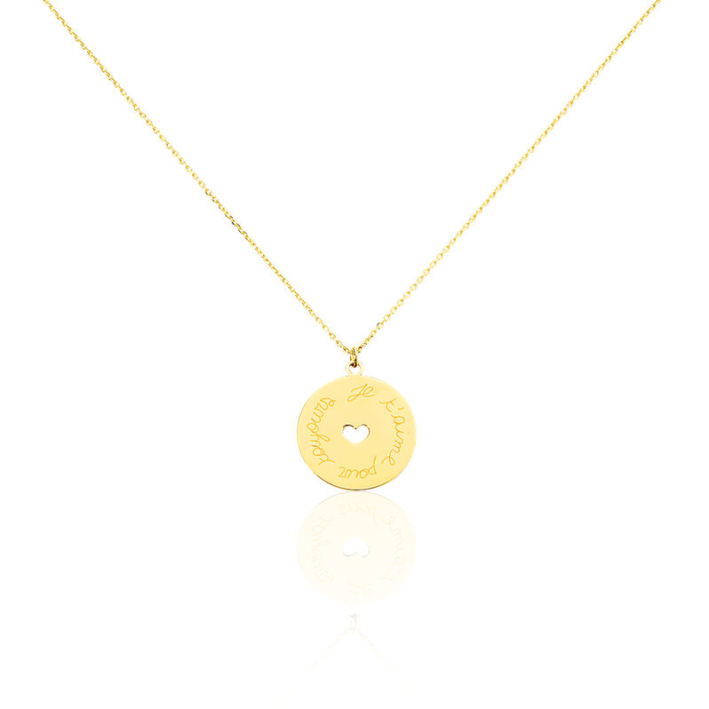 Collier Or Jaune - Spannringe Damen | OROVIVO