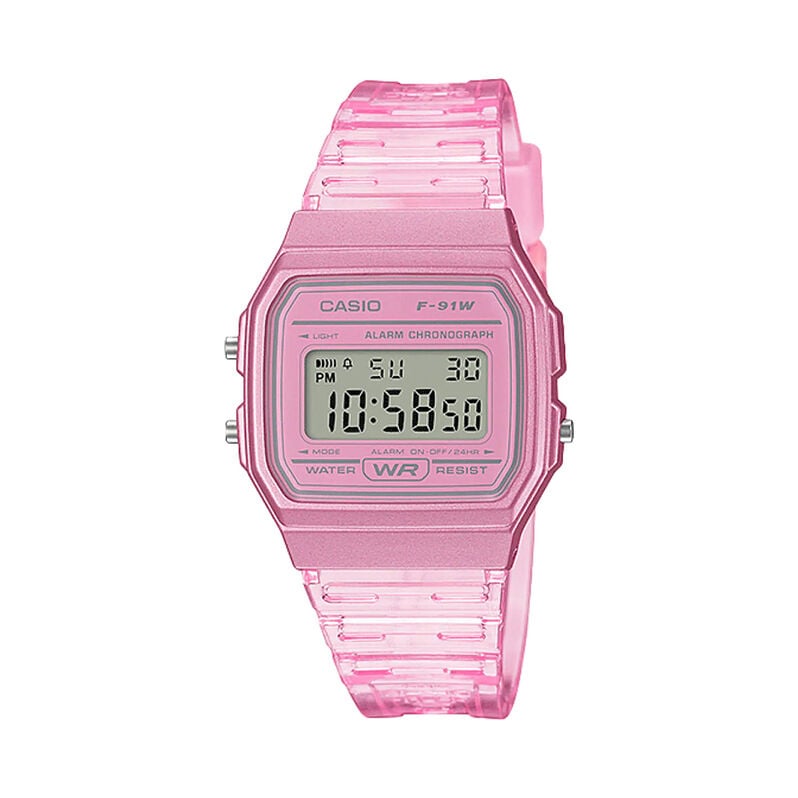 CASIO COLLECTION Damenuhr F-91WS-4EF Quarz - Für Partnerin Damen | OROVIVO