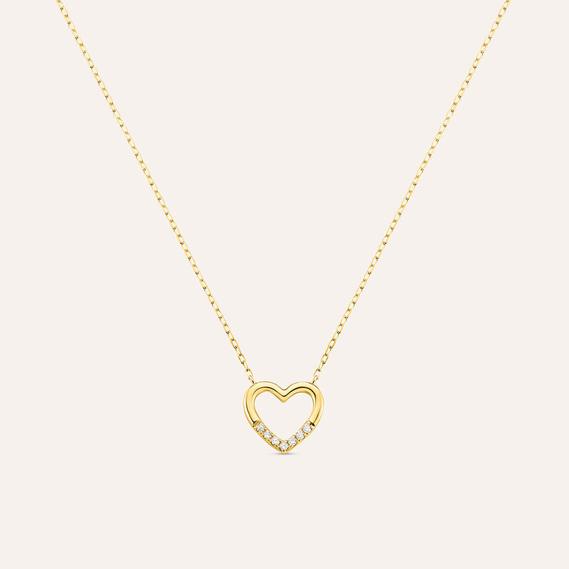 Collana Sophia Oro Giallo Diamante - Spannringe Damen | OROVIVO