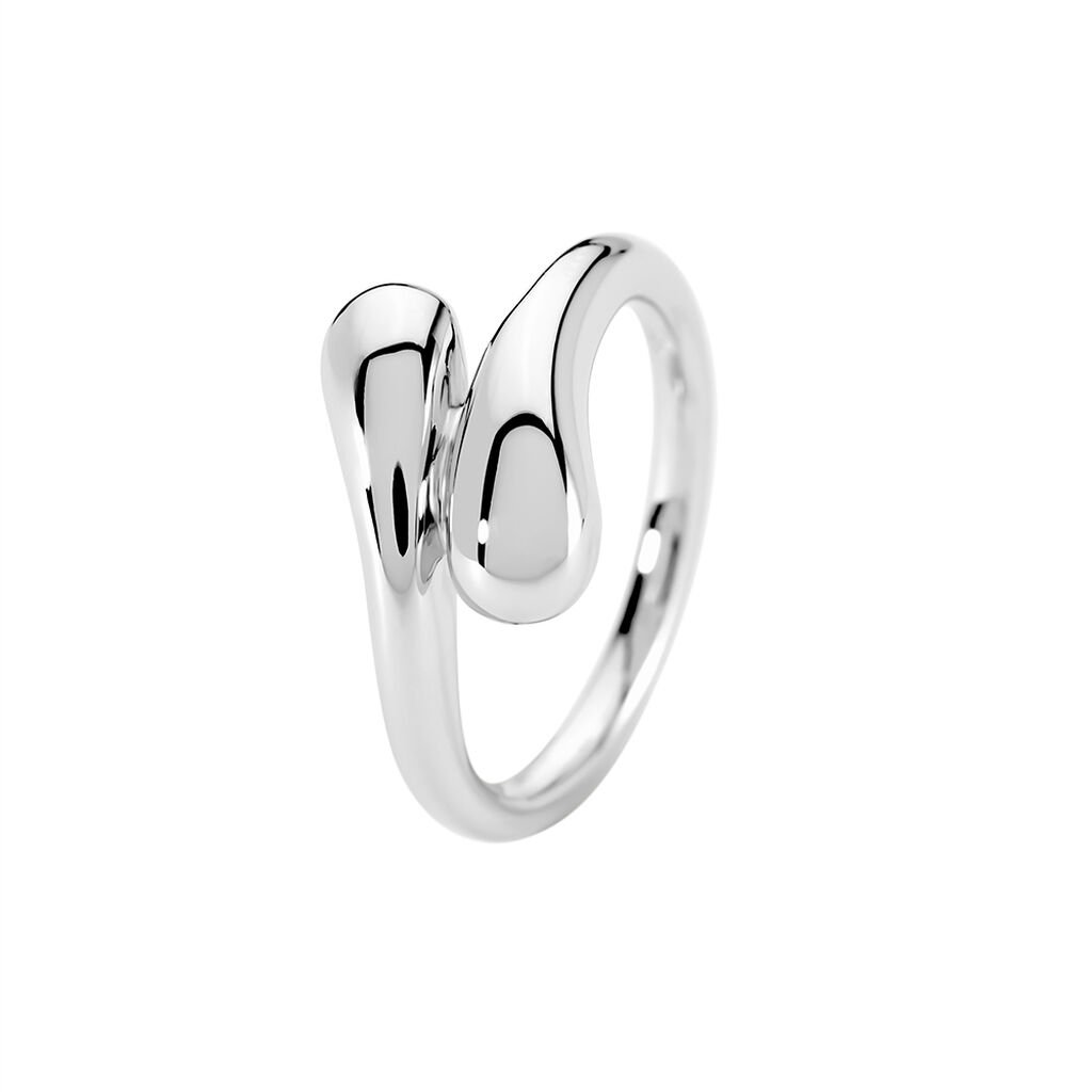 ELANI Damen Ring Silber 925 Tropfen