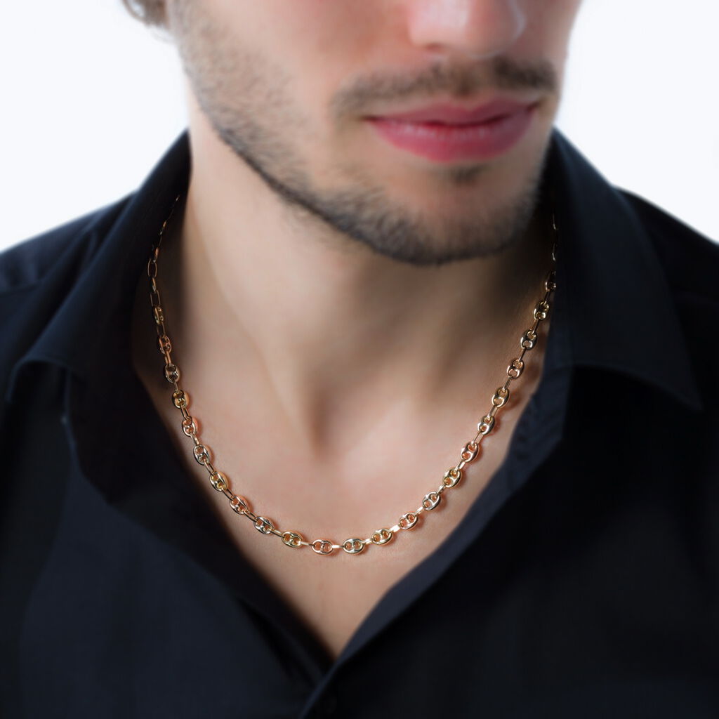 Collier Dami Or Tricolore - Spannringe Herren | OROVIVO