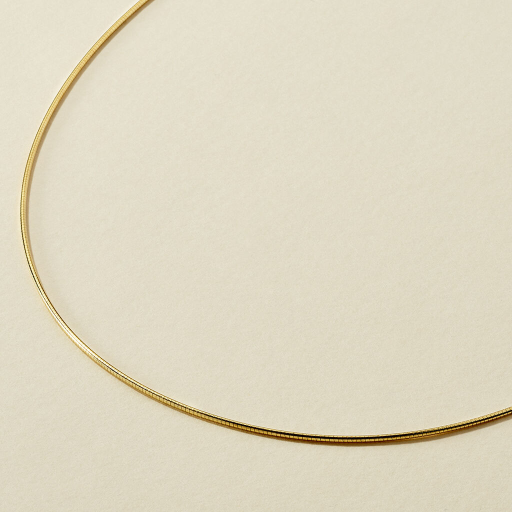 Damen Omegakette Gold 375  - Halsketten Damen | OROVIVO
