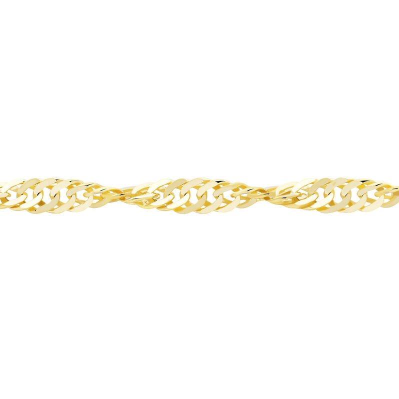Damen Singapurkette Gold 375  - Halsketten Damen | OROVIVO