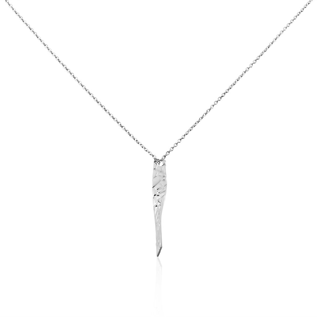 🦚 Damen Halskette Edelstahl , Collier ohne Stein 🦚 Damen Halskette Edelstahl , Collier ohne Stein