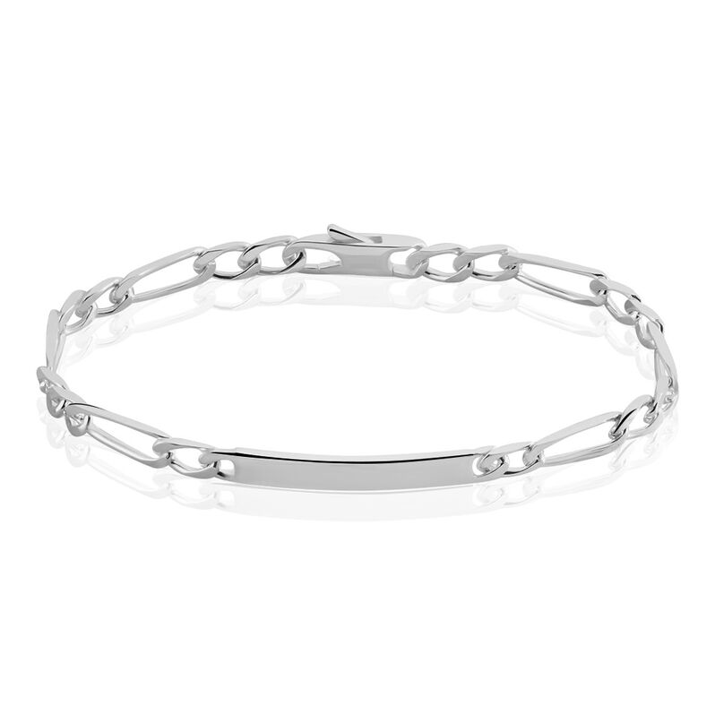 Bracelet Identité Mathea Argent Blanc - Spannringe Damen | OROVIVO