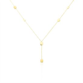 Damen Halskette Gold 375 matt poliert - Ketten ohne Stein Damen | OROVIVO