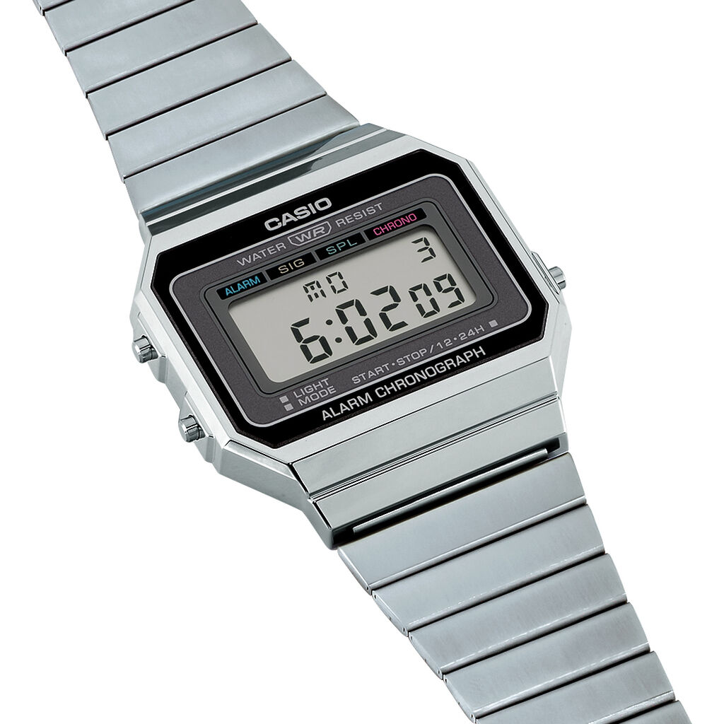 Casio Collection Retro Damenuhr A700we-1aef