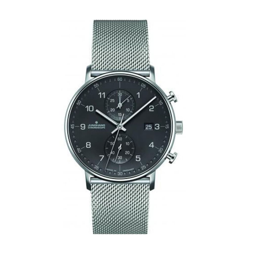 Junghans Herrenuhr Form C 041/4877.44 Quarz, Uhr ohne Stein