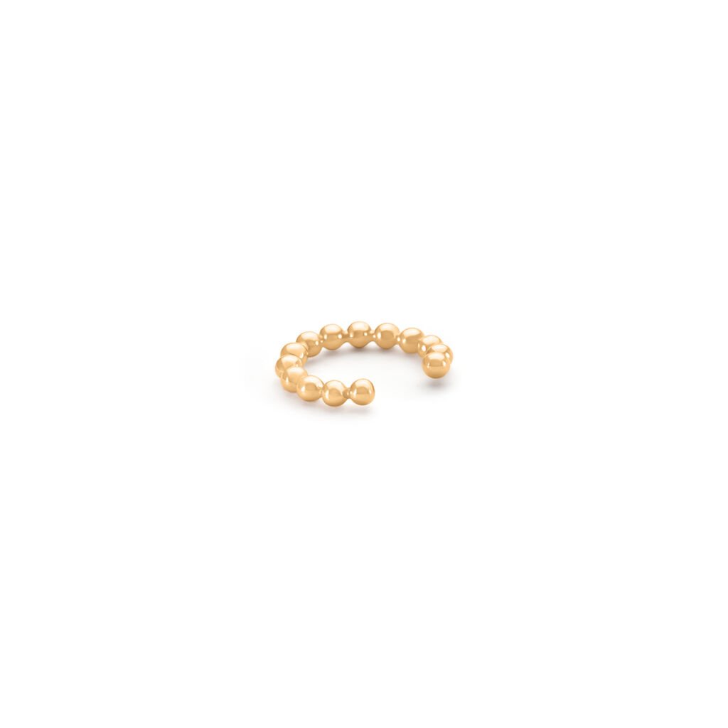 GISELLE Damen Ohrschmuck Vergoldet Zirkonia Weiß - Ohrringe mit Stein Damen | OROVIVO