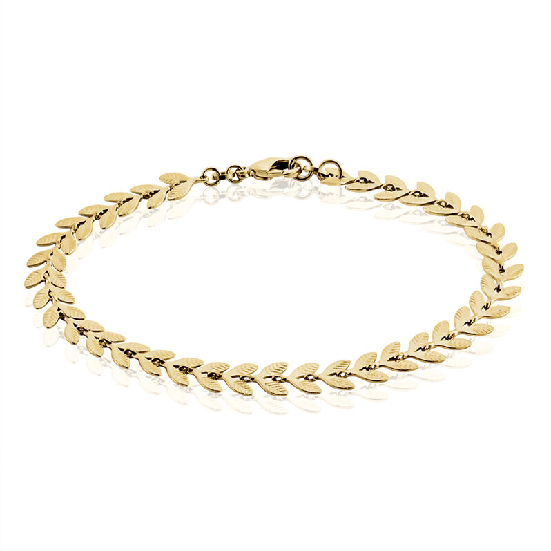 BODRA Damen Armband Vergoldet Getreide&auml;hre - Armb&auml;nder mit Anh&auml;nger Damen | OROVIVO