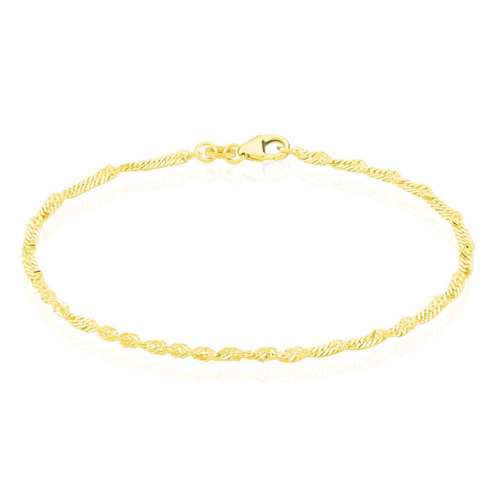 SINGAPUR 4 Damen Armkette Gold 375 (9 Karat) B 2,2 mm, Armkette ohne Stein