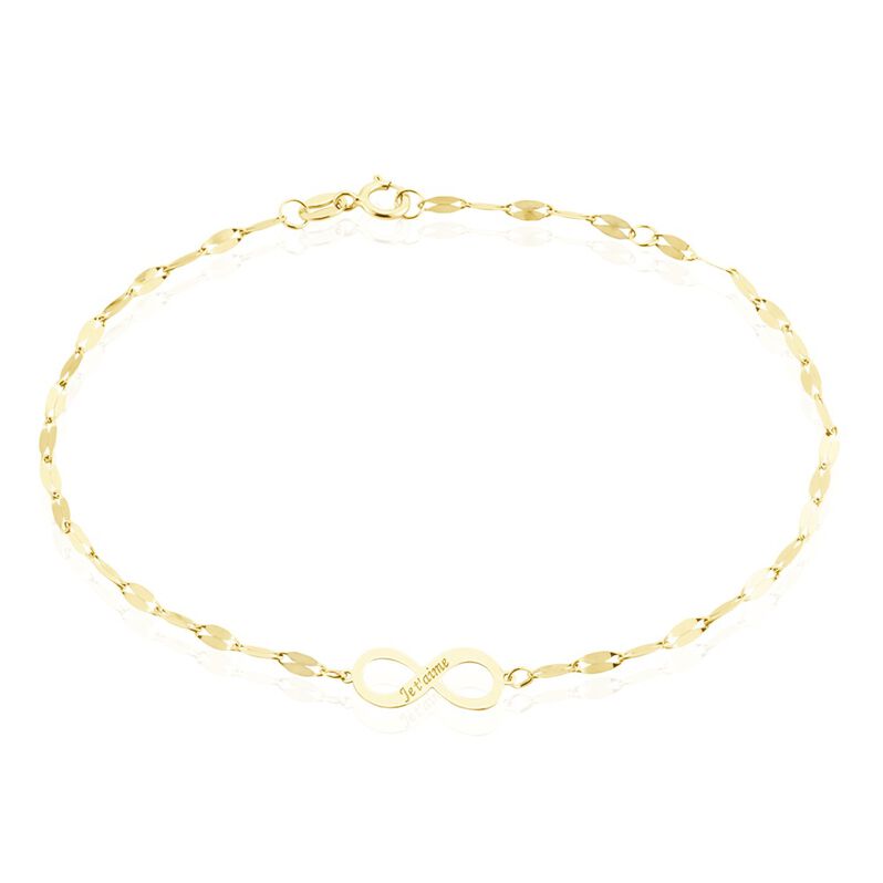 Bracelet Or Jaune Albizee - Spannringe Damen | OROVIVO