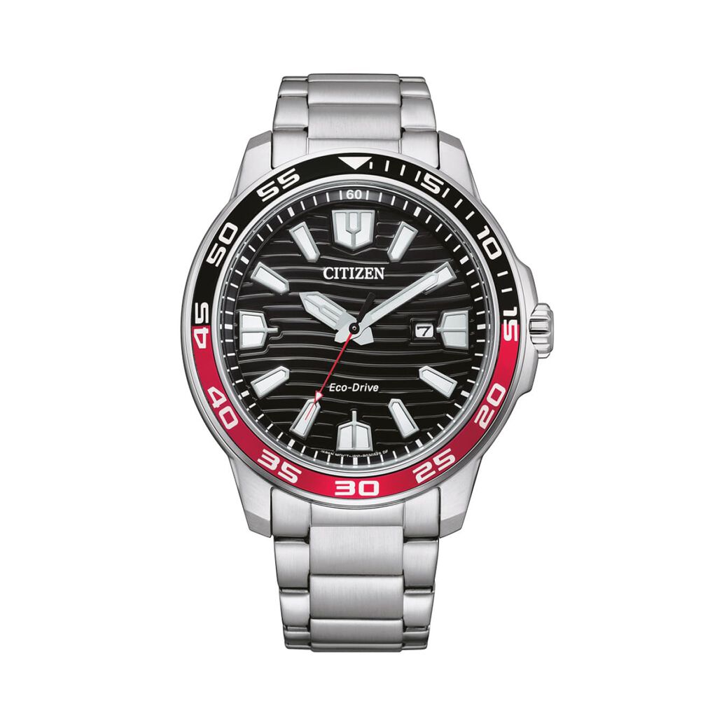 CITIZEN Herrenuhr Sport Eco-Drive Quarz AW1527-86E, Uhr ohne Stein
