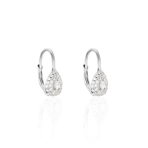 Damen Ohrhänger Silber 925 Zirkonia  - Ohrhänger Damen | OROVIVO