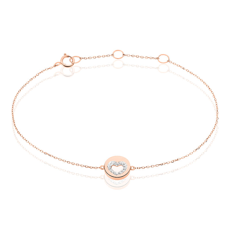 Bracelet Or Rose Rosalina - Spannringe Damen | OROVIVO