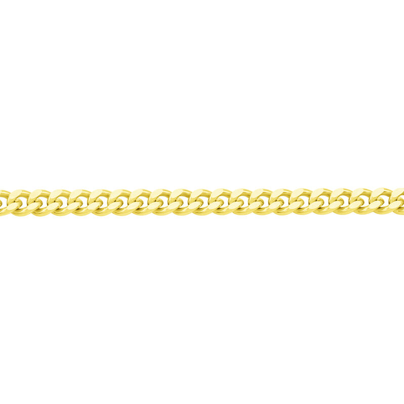 Unisex Panzerkette Gold 375  - Halsketten Unisex | OROVIVO