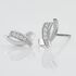 Damen Ohrstecker Silber 925 Zirkonia ---