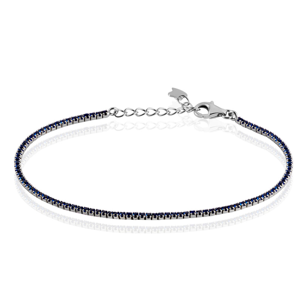 Bracelet Argent Rhodie Pierrette Oxydes - Spannringe Damen | OROVIVO