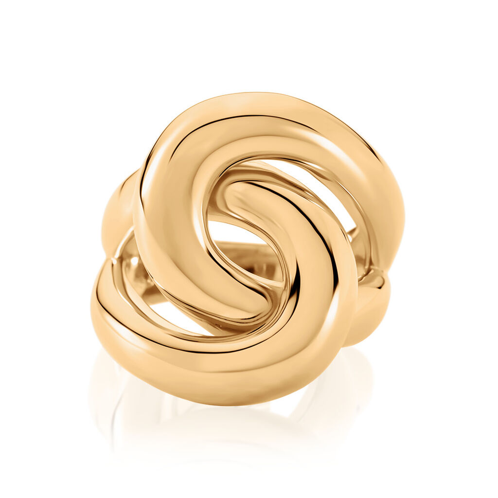 YAMILETH Damen Ring Vergoldet 750