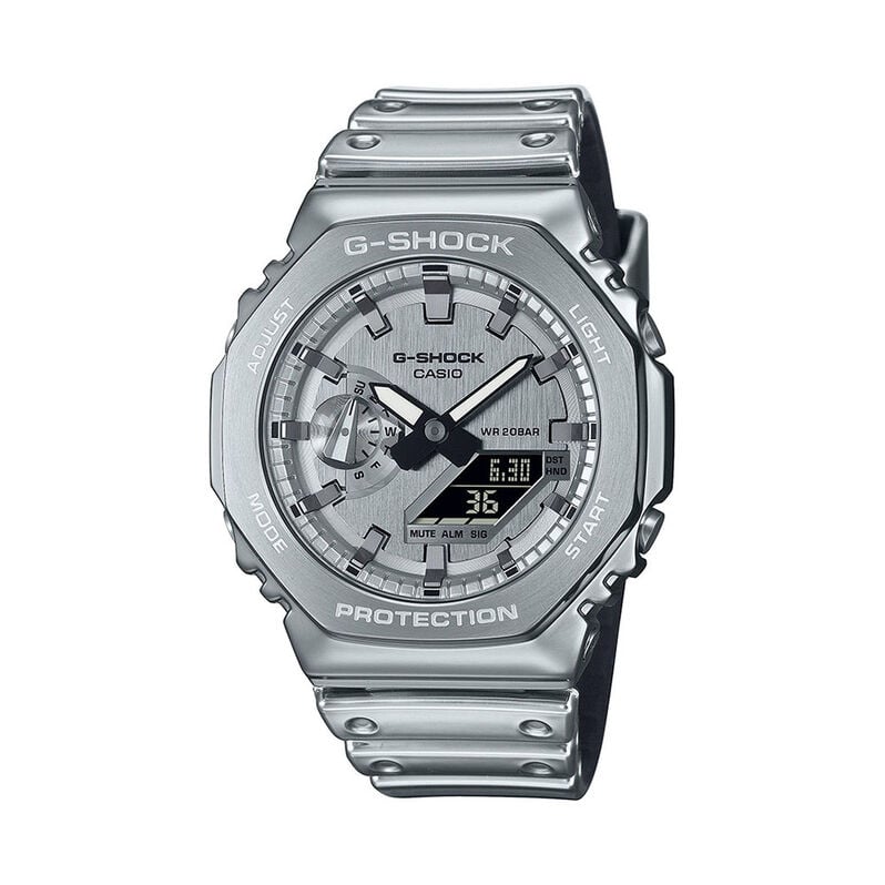Montre Casio G-shock Gm2100 Argenté -  Herren | OROVIVO