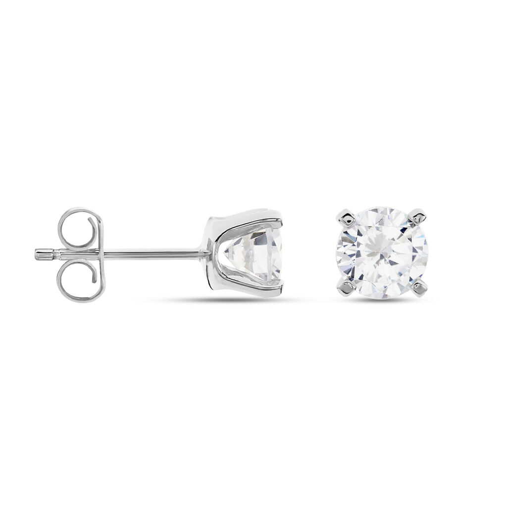 Damen Ohrstecker Silber 925 Zirkonia Lennja  - Ohrstecker Damen | OROVIVO