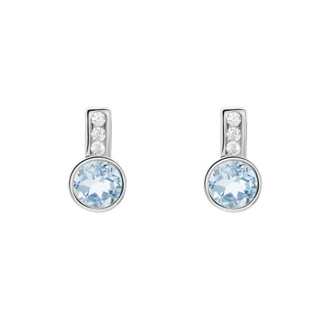 Damen Ohrstecker Gold 375 Topas 2,282ct Breeze - Ohrstecker Damen | OROVIVO