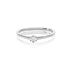 MONOPOLI Damen Ring Wei&szlig;gold 585 (14 Karat) Diamant Wei&szlig; 0,11 ct