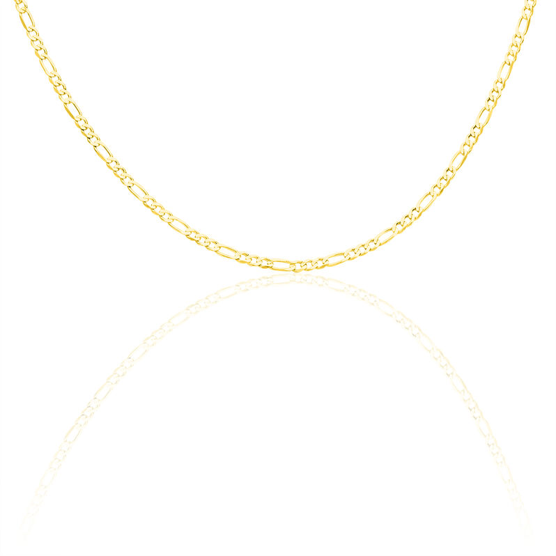 FIGARO Unisex Kette Gold 333 (8 Karat) B 3,1 mm - Halsketten Unisex | OROVIVO
