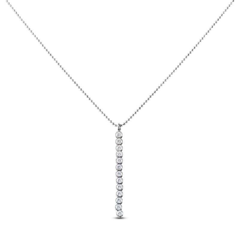 Collana Silver Elegance Argento Rodiato Cubic Zirconia - Spannringe Damen | OROVIVO