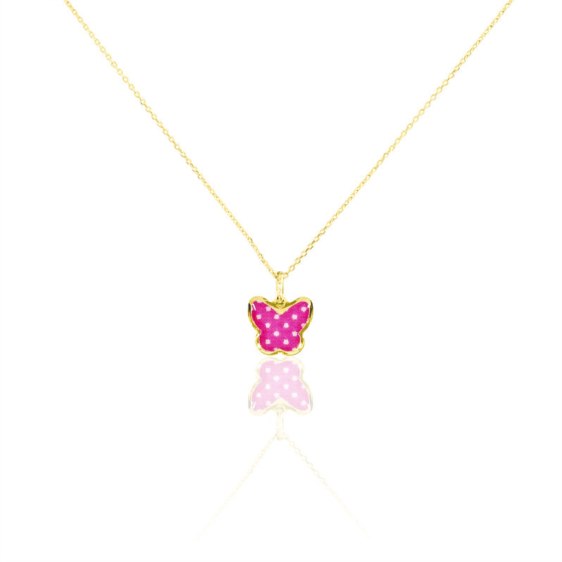 Collier Solidage Papillon Or Jaune - Spannringe Kinder | OROVIVO