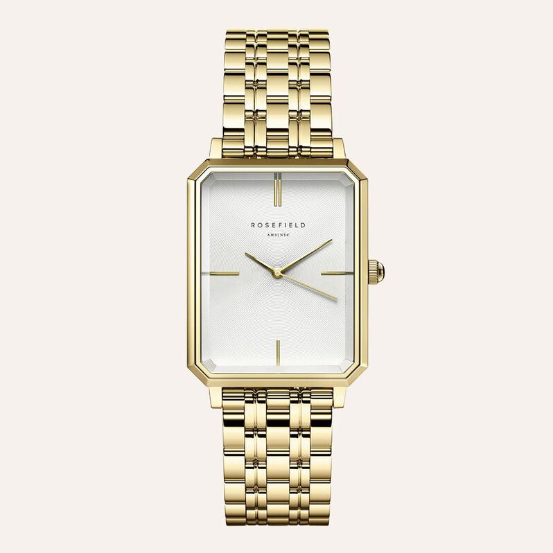 Orologio Al Quarzo Rosefield The Octagon Ocwsg-o40 - Spannringe Damen | OROVIVO