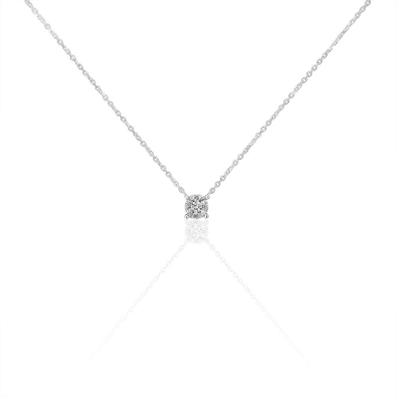 Collier Dream Or Blanc Diamant - Spannringe Damen | OROVIVO
