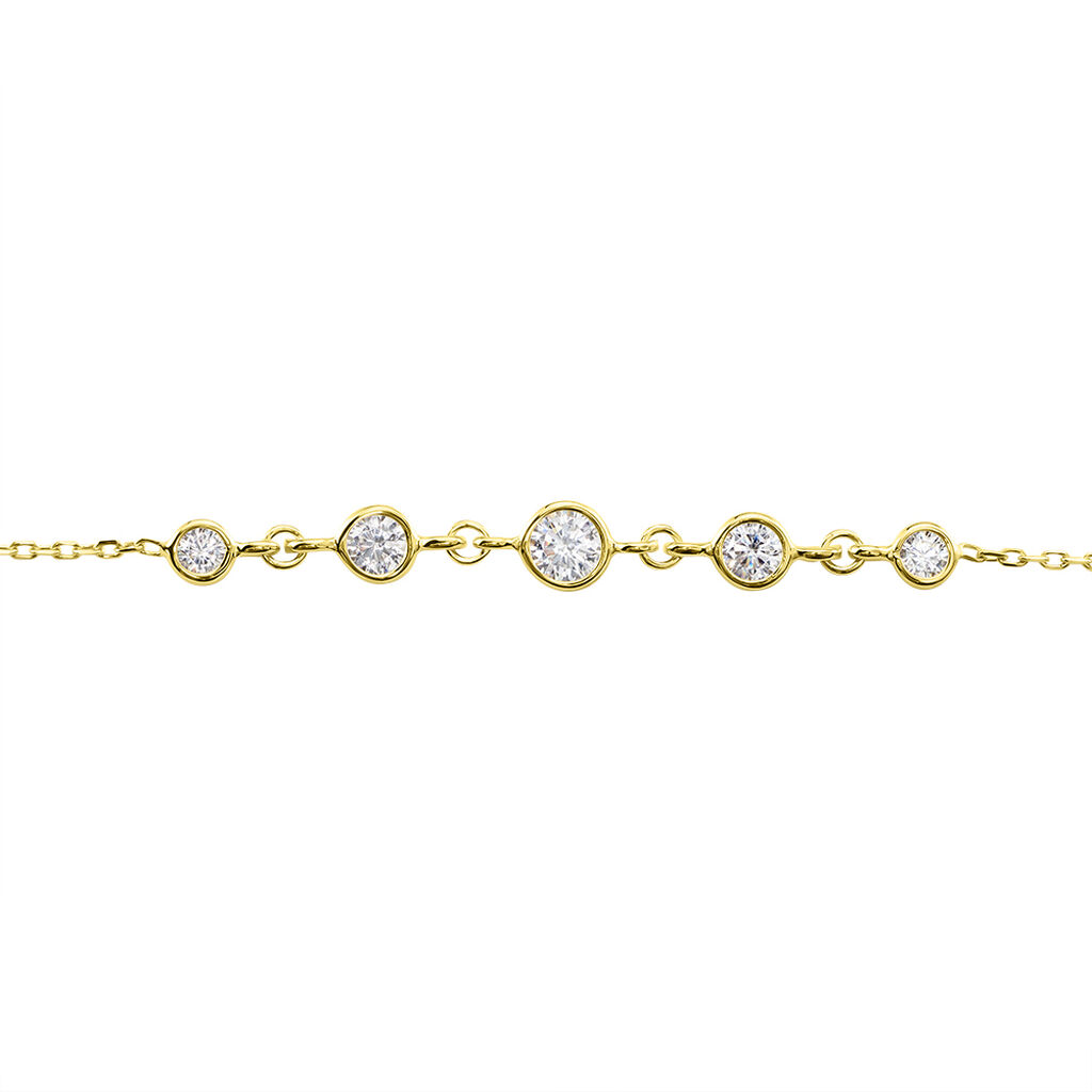 Damen Armband Gold 375 Zirkonia Merina - Armbänder Damen | OROVIVO