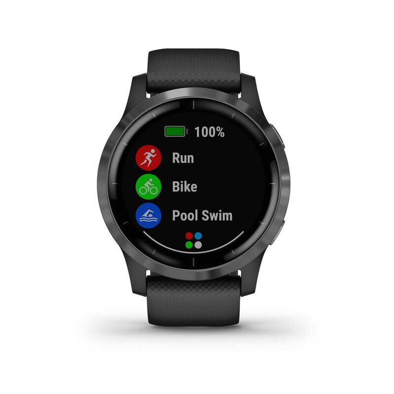 Montre Garmin Vivoactive 4 Noir - Spannringe Herren | OROVIVO