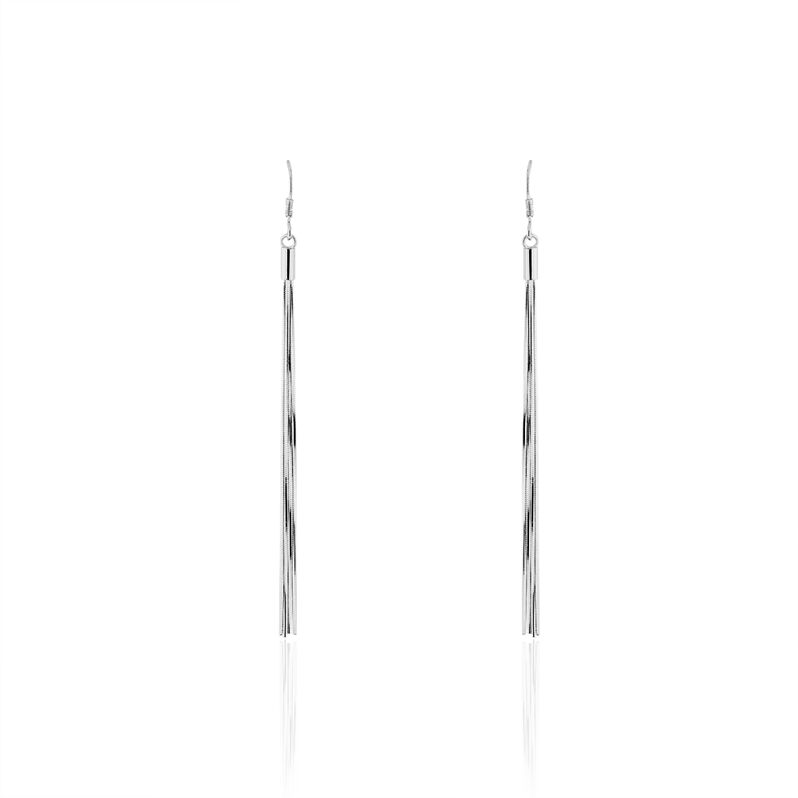 Boucles D'oreilles   Argent Pendantes - Spannringe Damen | OROVIVO