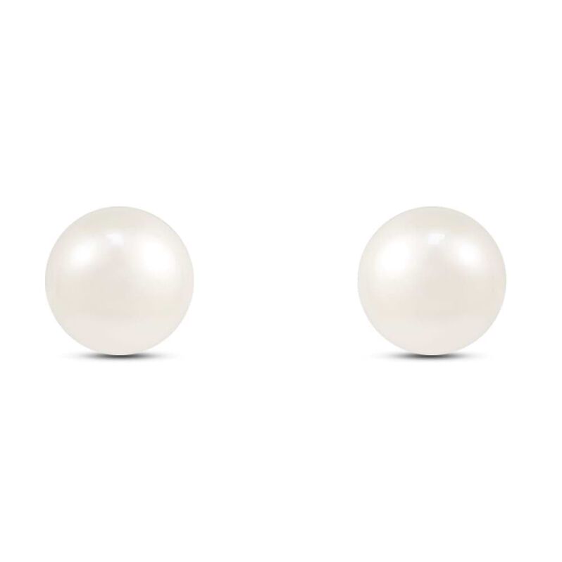 Orecchini Lobo Bon Ton Oro Giallo Perla D'Acqua Dolce - Spannringe Damen | OROVIVO