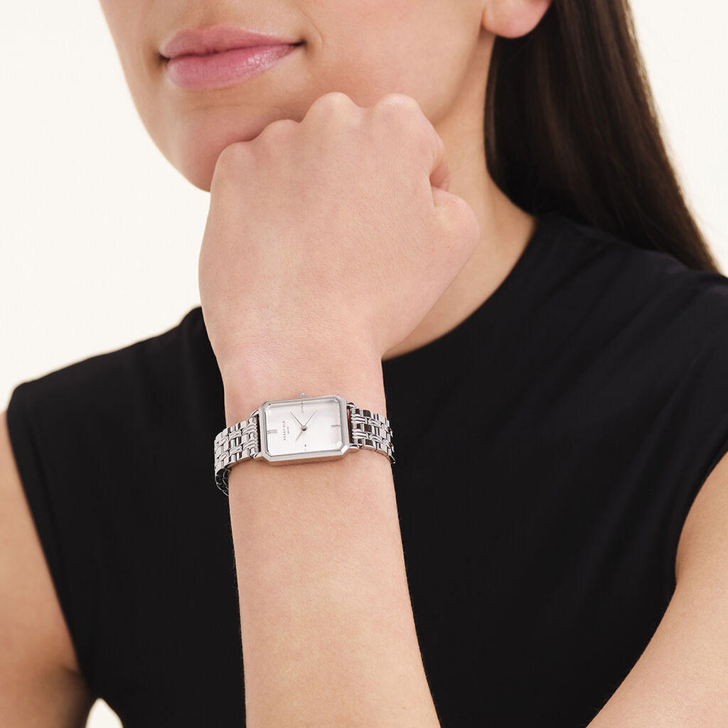 Montre Rosefield Octagon Weiss