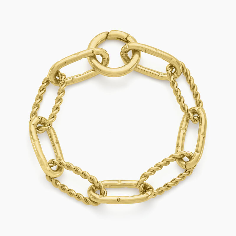 Bracelet Andria Acier Jaune - Spannringe Damen | OROVIVO