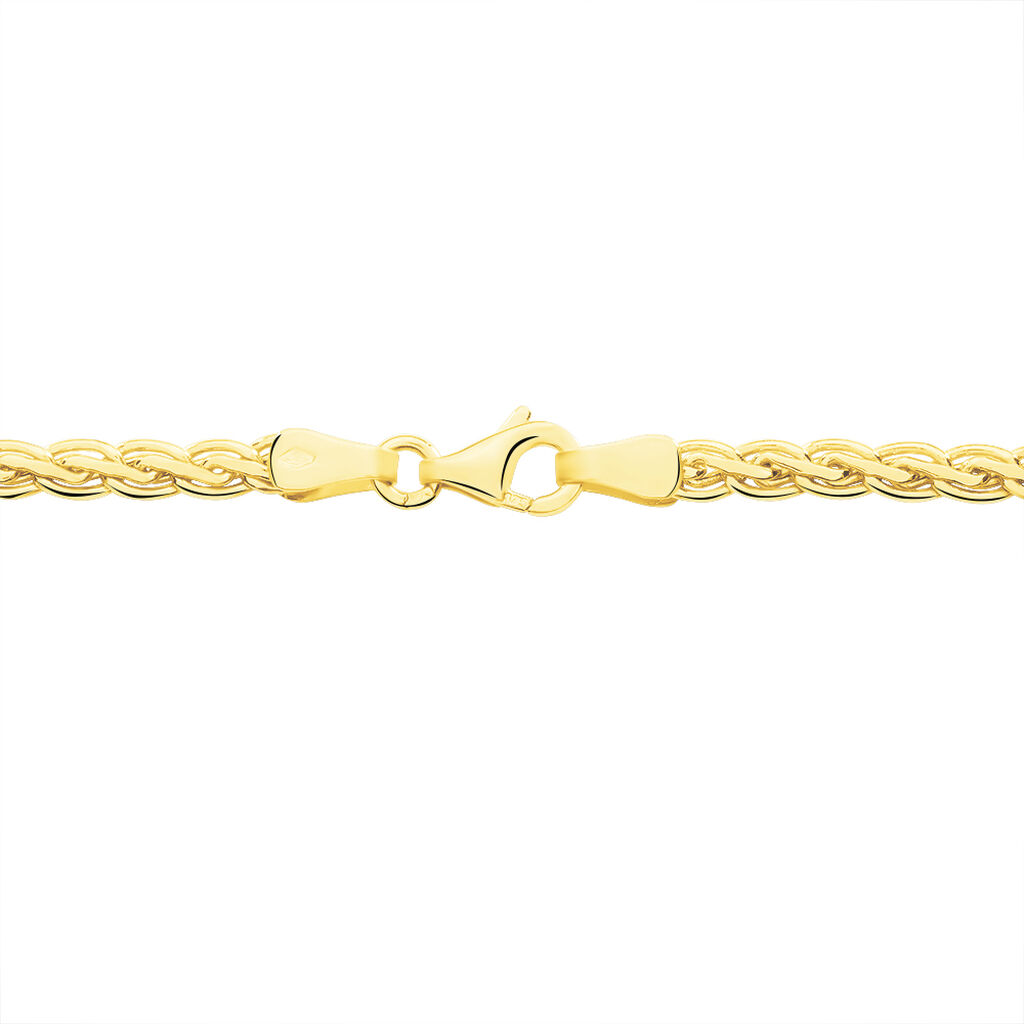 Collier Jayna Maille Palmier Or Jaune - Spannringe Damen | OROVIVO