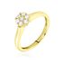 Carocla Damen Ring Gold 750 (18 Karat) Diamant Weiß 0,27 ct