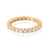MARLEEN Damen Ring Gold 585 (14 Karat) Synthetischer Diamant Wei&szlig; 0,93 ct