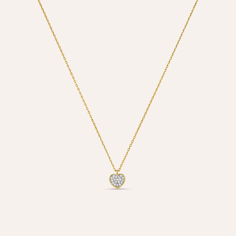 Collana Mon Petit Oro Giallo Diamante - Spannringe Kinder | OROVIVO